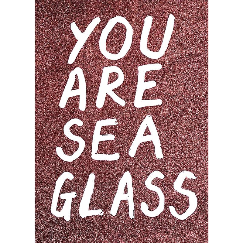 

Ваш Это Морское Стекло Живопись Буква Принт Холст Постер Современный Минималистичный Настенный Арт Картина Для Гостиной Спальни Домашний Декор Cuadros 21x30cm No Framed