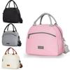 Oxford Cloth Lunch Bag With Insulation For Office Commuters And Casual Outings