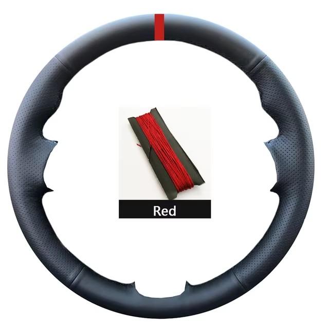 Car Steering Wheel Cover Original Steering Wheel Braid For Volkswagen VW Passat B5 1996-2005 Golf 4 1998-2004 Seat Alhambra