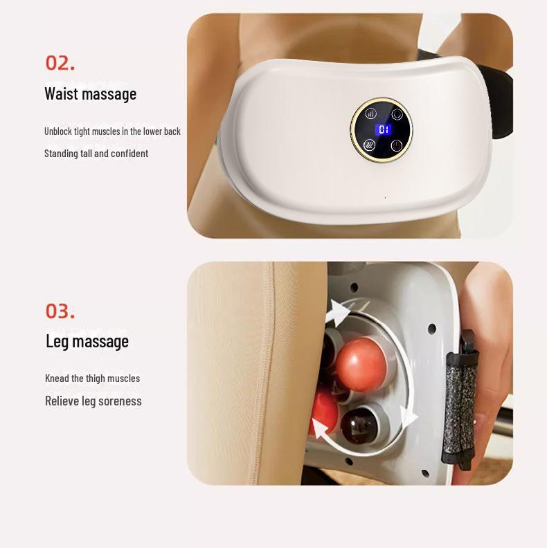 Bianstone Abdominal Massager and Moxibustion Therapy for Intestinal Health