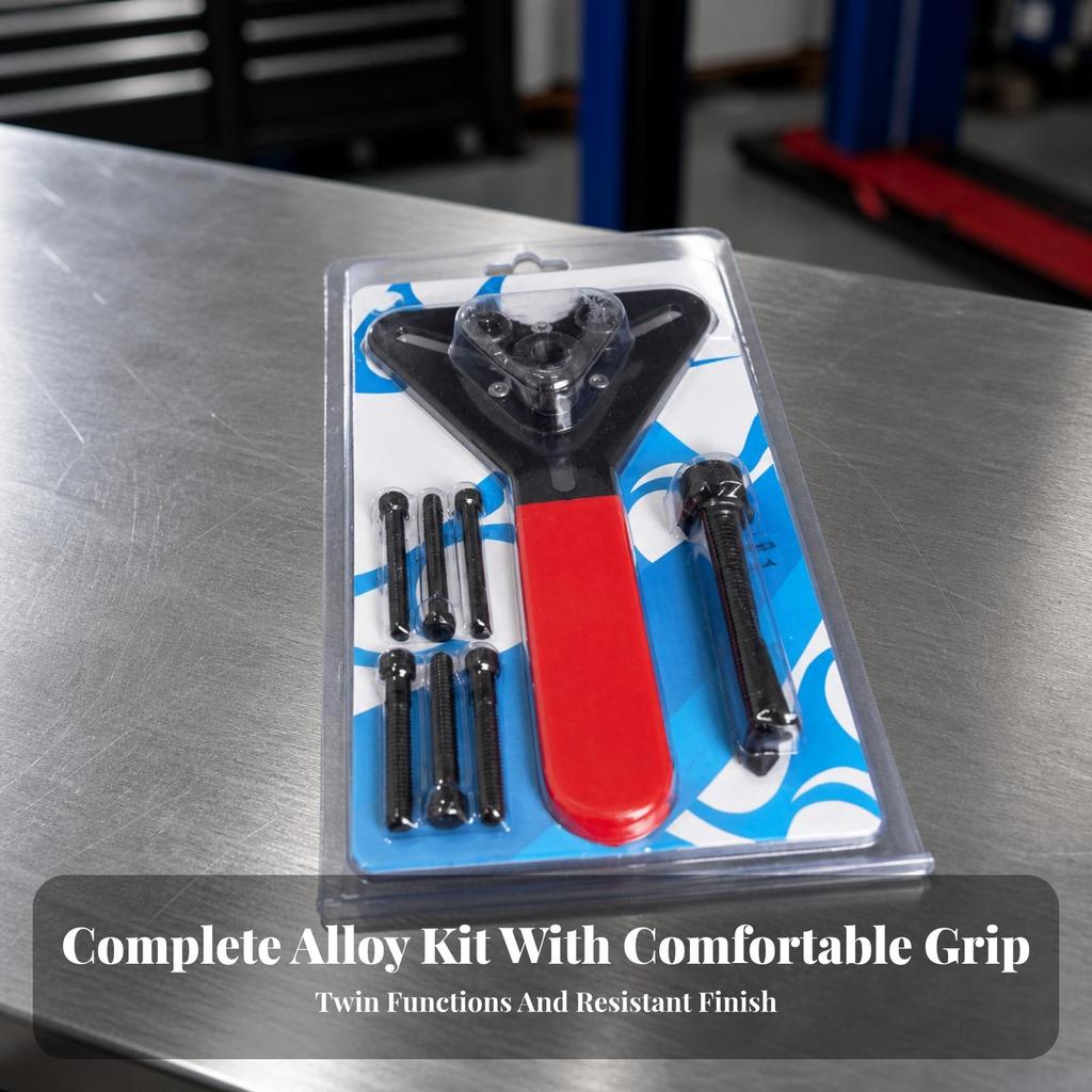 Compressor Clutch Wrench with Bolts Long-Lasting for Mechanics, Car Owners