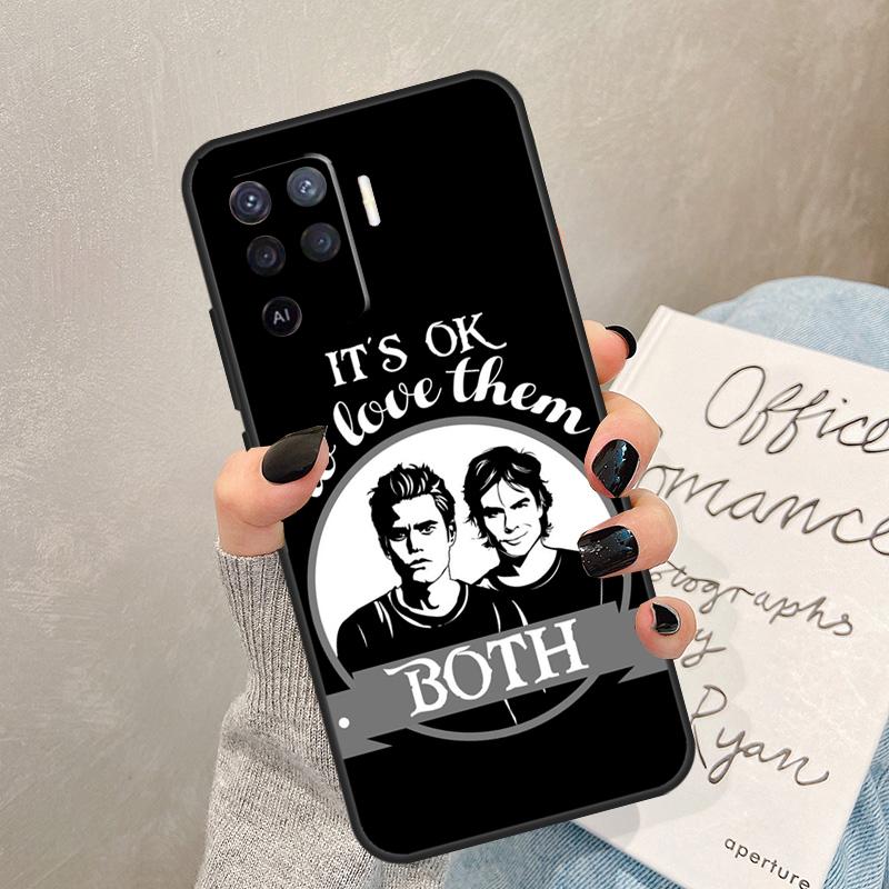 Θήκη Damon Vampire Diaries Για Oppo A5 Pro A15 A17 A57 A77 A94 A74 A54 A16 A76 A96 A40 A60 A80 A18 A38 A58 A78 A98