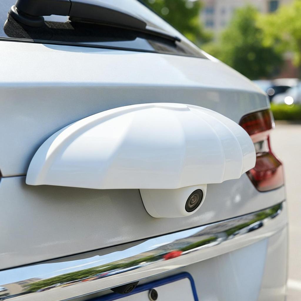 Capa de Câmera Traseira de Carro 360 Graus 1 Peça Proteção à Prova de Chuva e Poeira, Segurança Automotiva Bicicletas Trailers RV Caminhão Suprimentos Externos