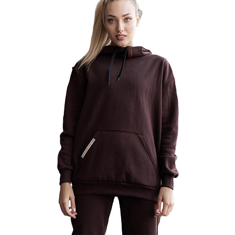 Fleece Hoodie with Reverse Seams A5 TotalFit (06399630)