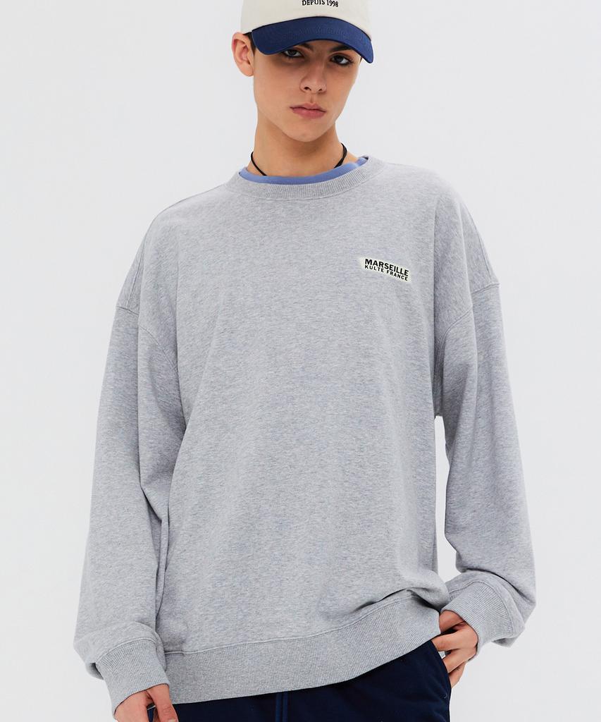 KULTE Uv Stamp Crewneck M.Grey