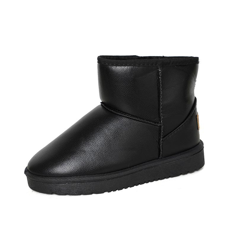 

Зимние новые северо-восточные водонепроницаемые женские зимние ботинки с короткими берцами и плоским дном, теплые, утолщенные, с флисовой подкладкой, из хлопка 41