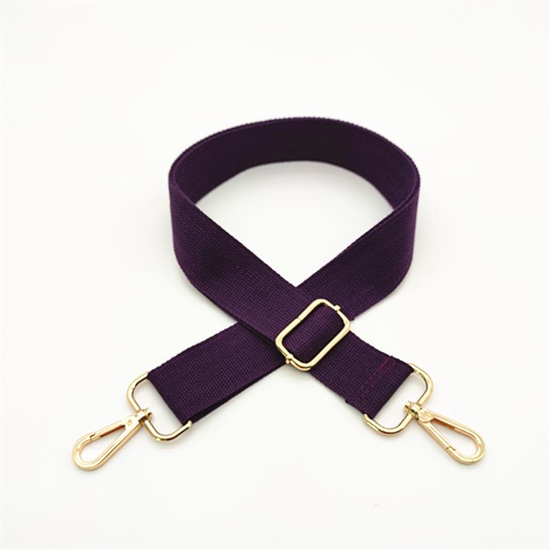 Adjustable Solid Color Crossbody Bag Strap - Unisex, Load-Reducing Shoulder Strap for Bags and School Bags