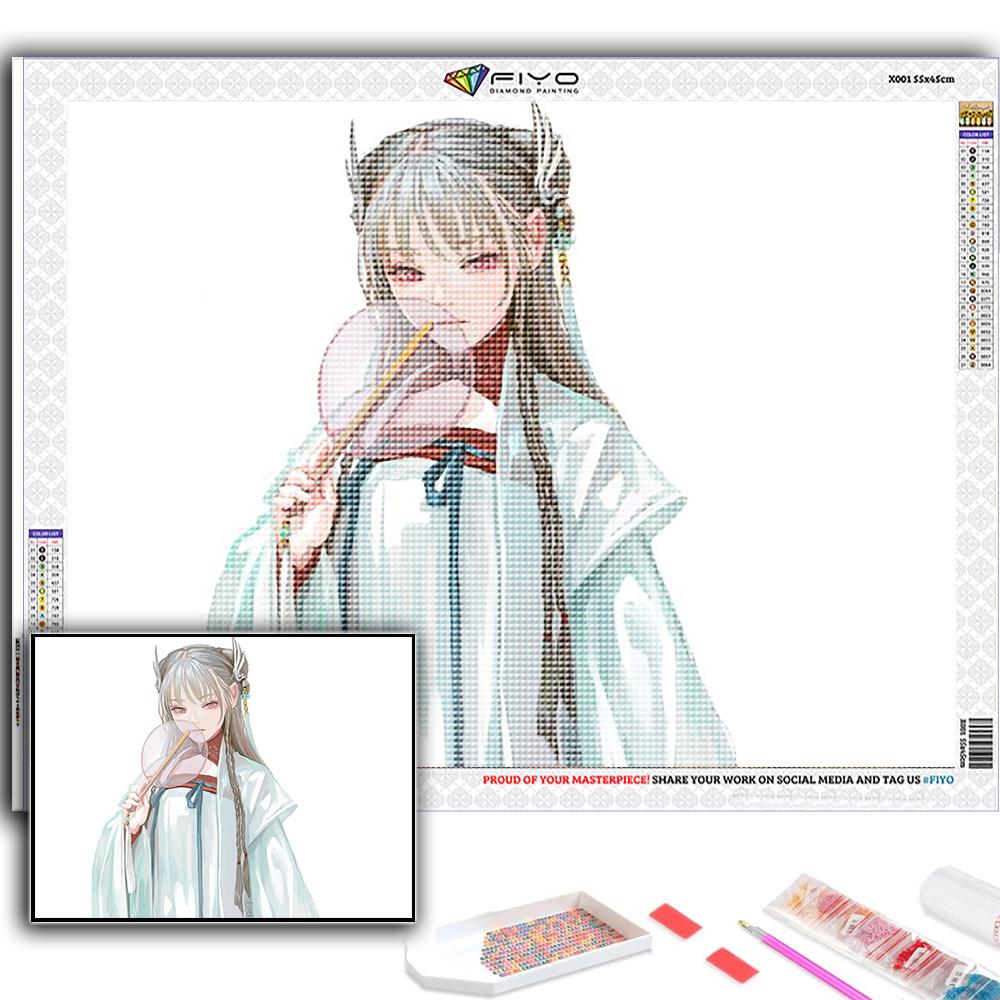 

5D DIY Китайский стиль Вышивка крестом Стразы Алмазный рисунок Вышивка Мозаика Домашний декор Full Square 20X30CM