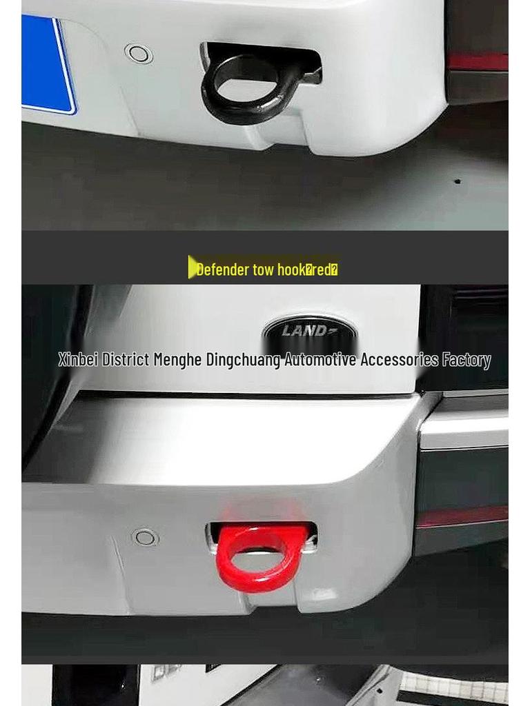 Tažné oko a chránič náboje předního kola Land Rover Defender 110 pro modely 2020-21