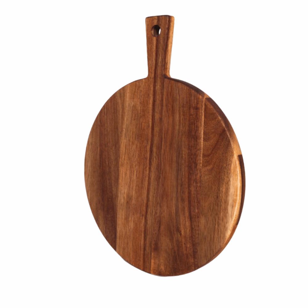 Saftrille Wurstwaren Serviertablett Mehrere Stile Pizzablech Langlebiges Holz Schneidebrett Brot