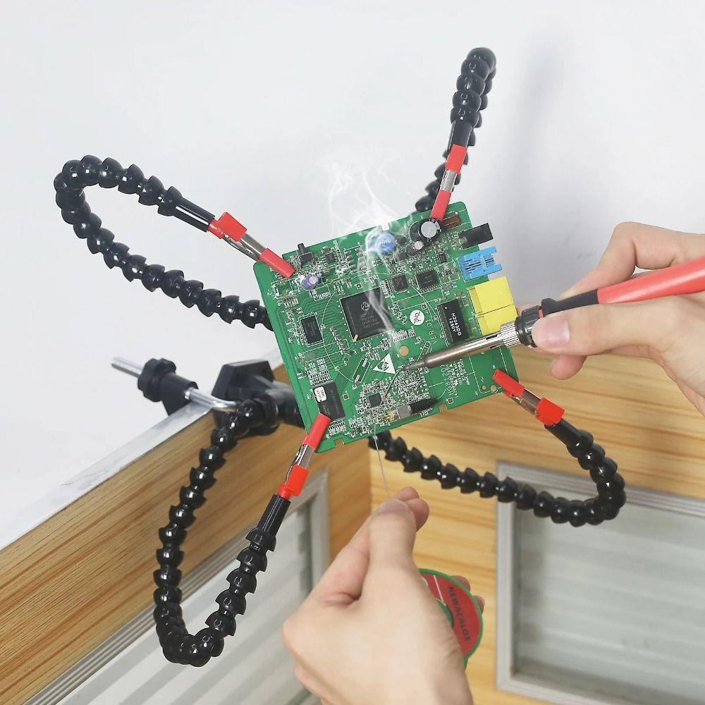 Adjustable Third Hand Tool Soldering PCB Holder Soldering Station Holder  Jewelry Crafts