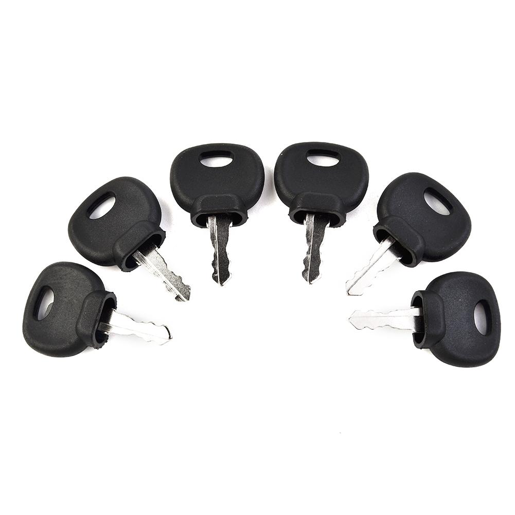 Black Ignition Key Plant Application Spare Replacement 14607 Ignition Key 6PCS