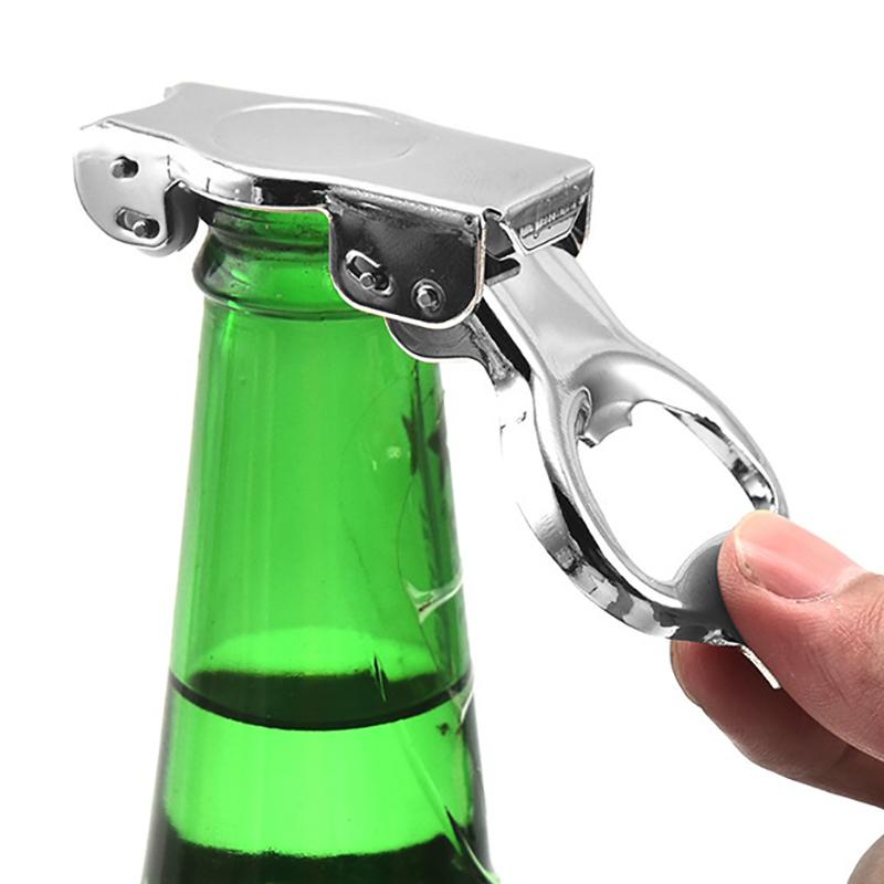 Multifunctional Stainless Steel Soda Bottle Opener Carbonated Drink Beer Folding Can Opener Bottle Stopper Bottle Cap Opener