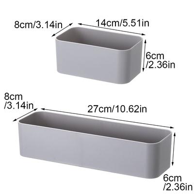 Hanger Storage Case Air Conditioner Storage Box Cosmetic Storage Box Wall Mounted Organizer Remote Control Holder Fixed On Wall