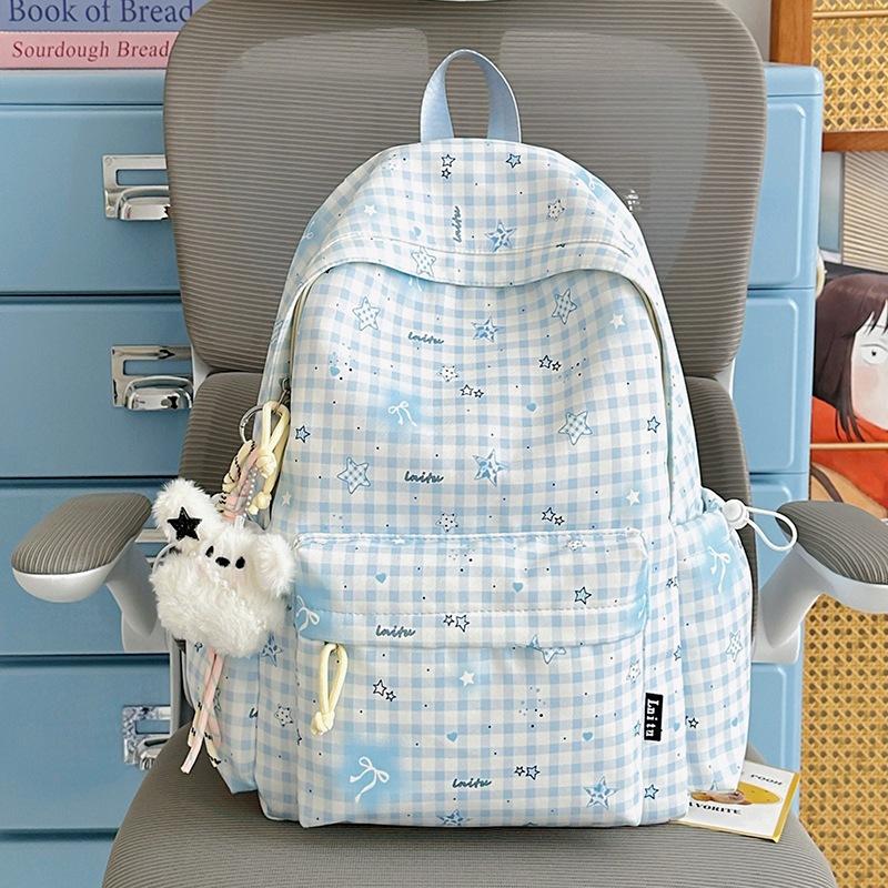 Schoolbag new female cute schoolbag versatile small fresh stars junior high school college student backpack class backpack