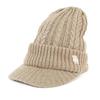 Knit Casquette Free 464-0034 Men's & Women's (JP, Alphabet, Size, Greige)
