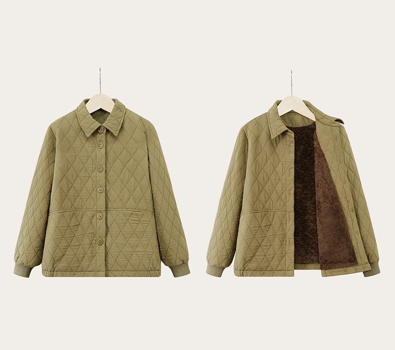 Autumn/Winter 2025: Thickened Cotton-Padded Jacket for Middle-Aged & Elderly Women
