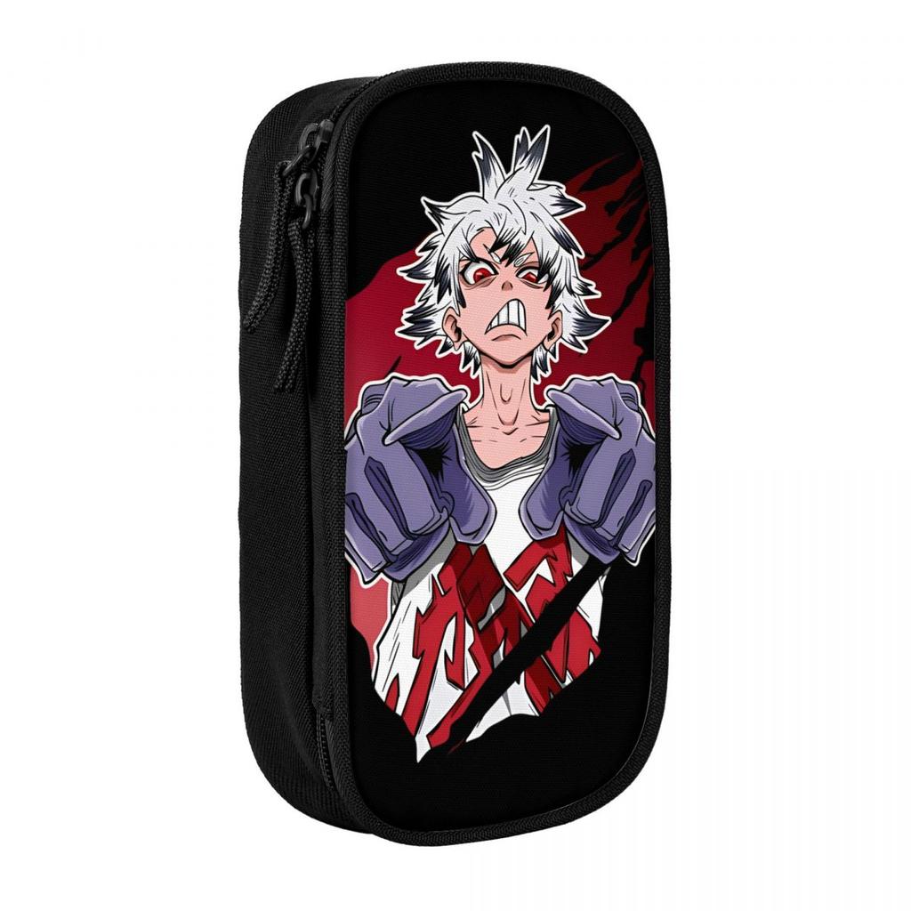 Fun Anime Gachiakuta Rudo Pencil Cases Pencilcases Pen Holder for Student Big Capacity Bag Students School Gifts Stationery