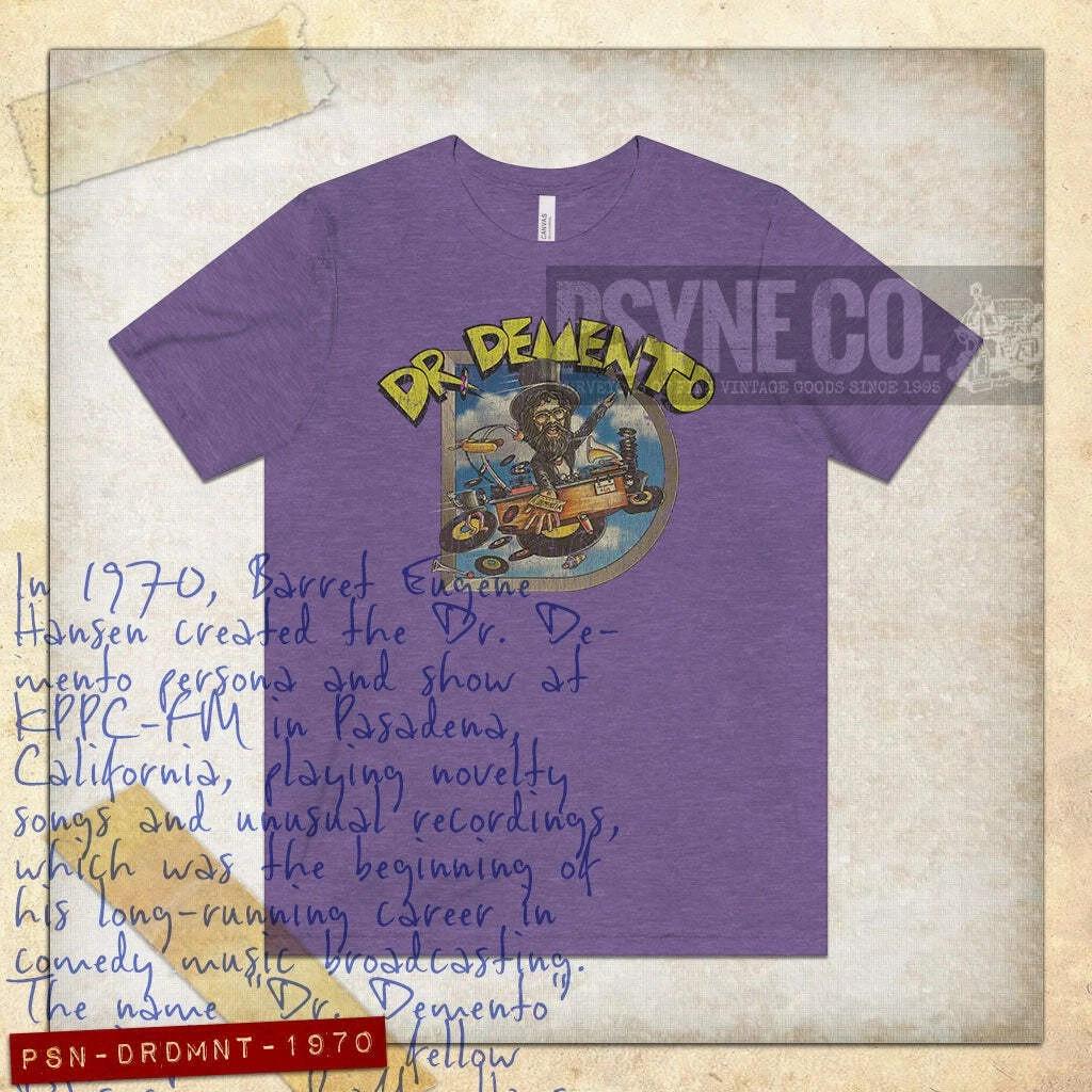 

Dr. Demento 1970 Vintage Men s T shirt L