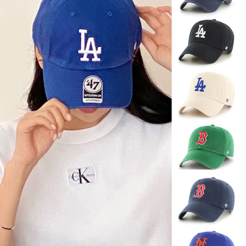 

47brand MLB hat 47brand LA big logo NY New York Mets Boston premium line big logo baseball cap SCRIPT script
