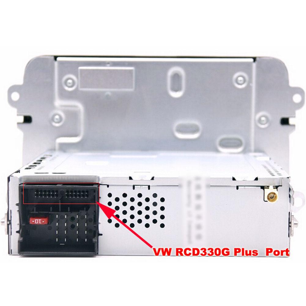 Relè Temporizzatore di Ritardo Filtro Per VW RCD330G Plus Passat Tiguan Golf Touran Jetta PQ Cavo di Conversione MIB