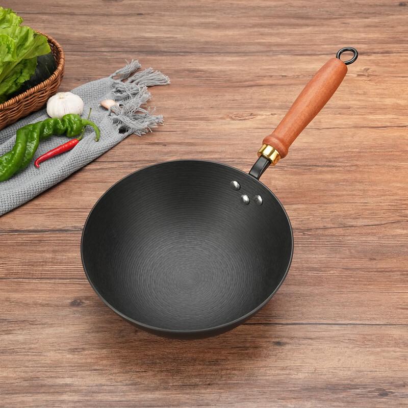 Bagui Craftsman Luchuan Cast Iron Non-Stick Stir-Fry Wok