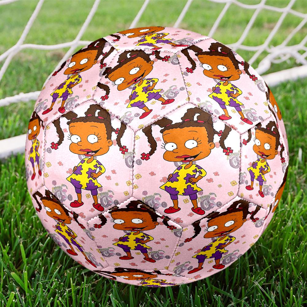 Rugrats Theme Size 5 Soccer Ball, Suitable for Both Indoor and Outdoor Matches, a Gift Suitable for Everyone.