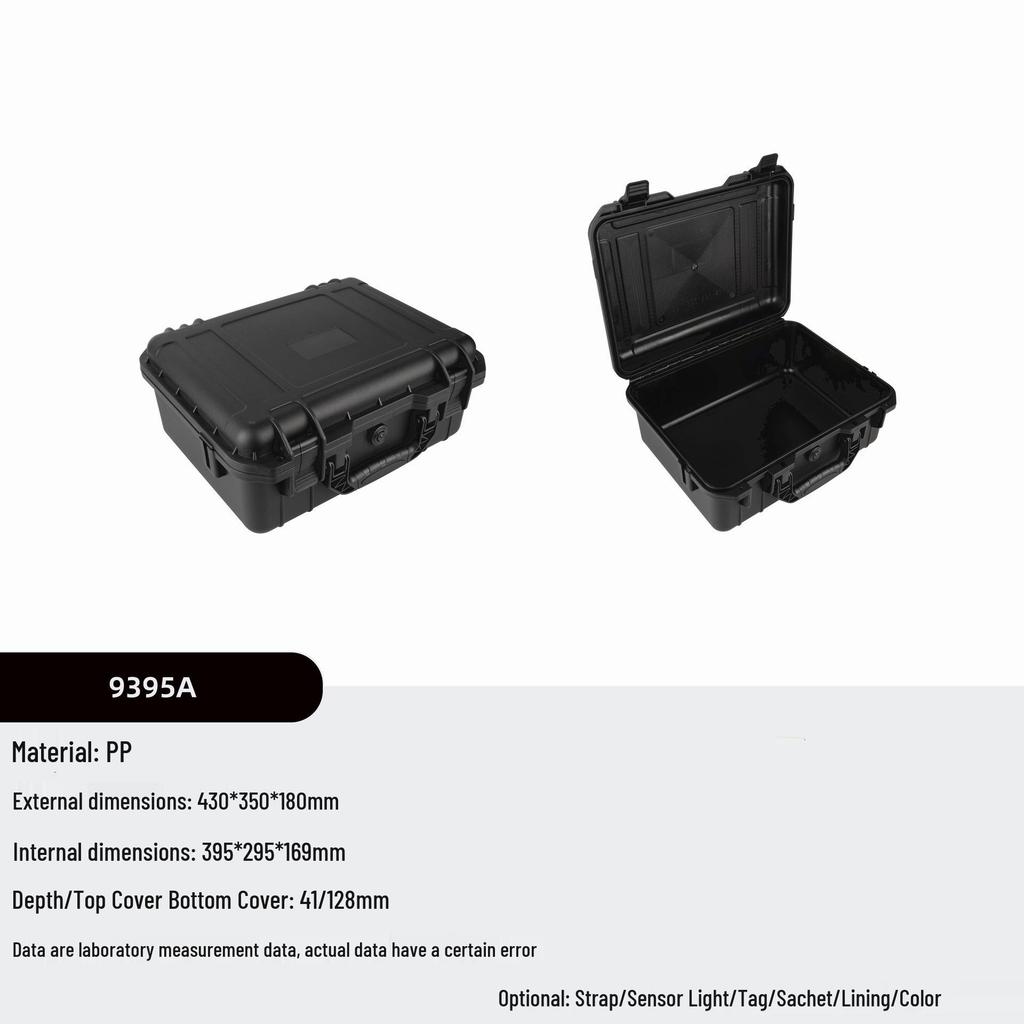 Multi-Size Explosion-Proof, Waterproof, Shockproof Plastic Tool Case with Optional Lining