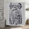 Anime Shower Curtain Japanese Otaku Decor Manga Bathroom Decor Washable Home Textile Tapestry Wall Hanging Gift Idea