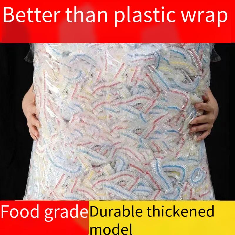 Household Disposable Food-Grade Fresh-Keeping Covers, Self-sealing Design, Dust & Insect Prevention, Multifunctional Kitchen Foo