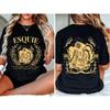 Esquie Clair Obscur Expedition 33 Shirt, Fan Gift, Gamer Gift Summer Men's and Women's Loose and Breathable T Shirt Top