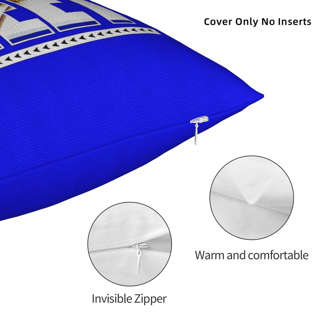 JEY YEET USO Wrestling Pillow Cover Fashion Pillow Case For Living Room Sofa Graphic Pillowcases Gift Idea