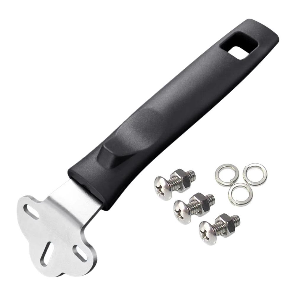 Universeller Kochtopfgriff Abnehmbar mit Schrauben Pfannengriff Ersatz Hitzebeständiger Topfgriff für Bratküchengeschirr