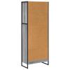 Bookshelf 60 x 30 x 155 cm Engineered Wood Grey Sonoma