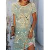 Women's Fashionable Dress, Cute Little Animals and Floral Prints