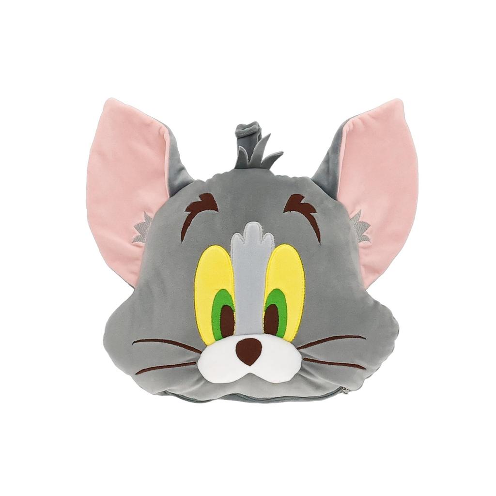 Marushin Tom and Jerry Neck 4105095500 Pillow, Mascot, 2-Way Cushion,