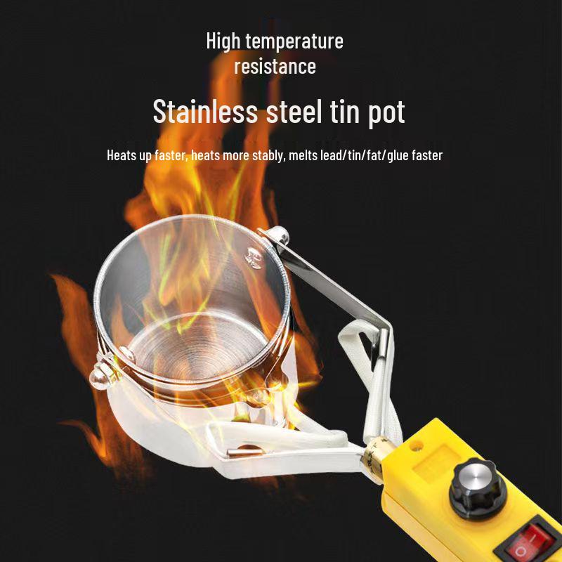 Adjustable Temperature Handheld High-Power Tin Melting Furnace for Soldering and Lead Melting