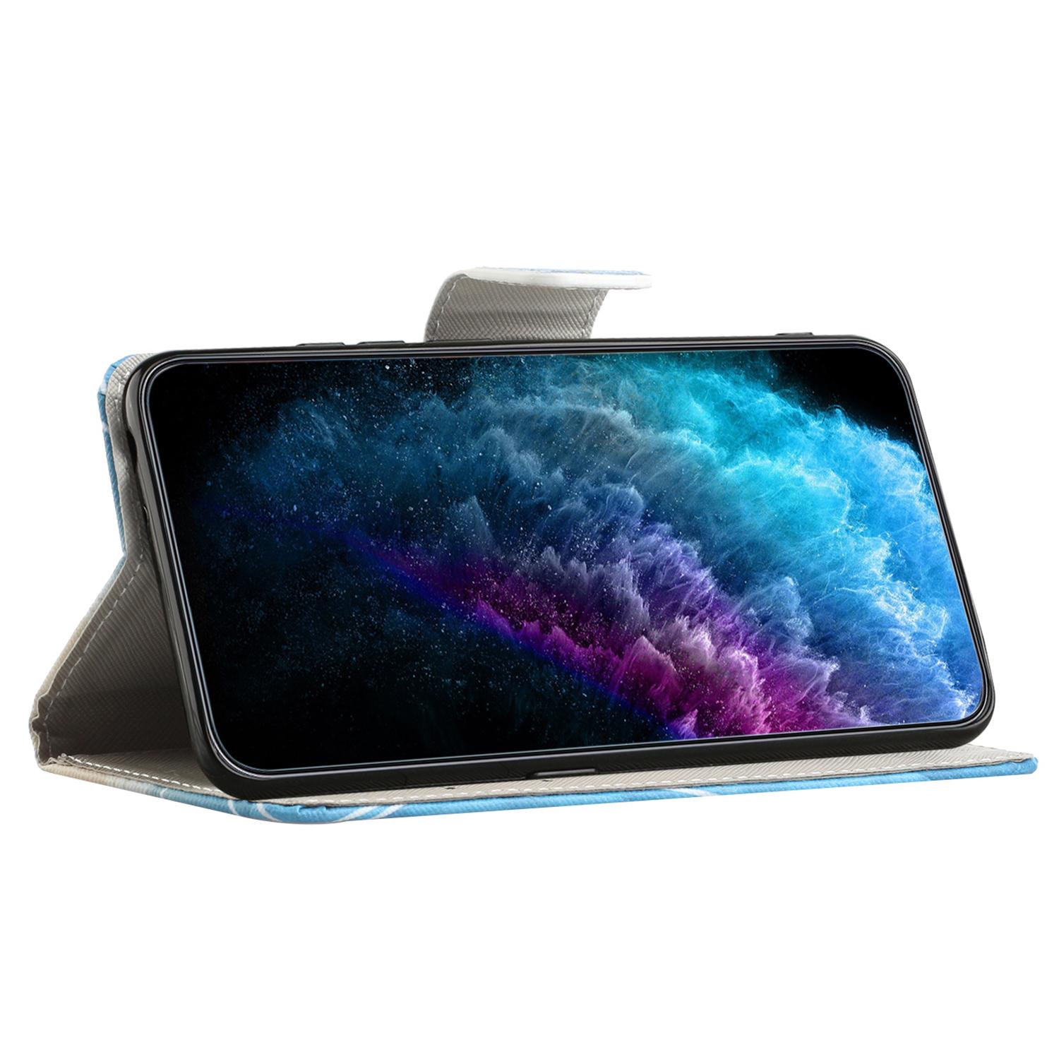 

For Samsung Galaxy S23 FE Pattern Printing Phone Cover Shockproof Leather Wallet Stand Shell Owls