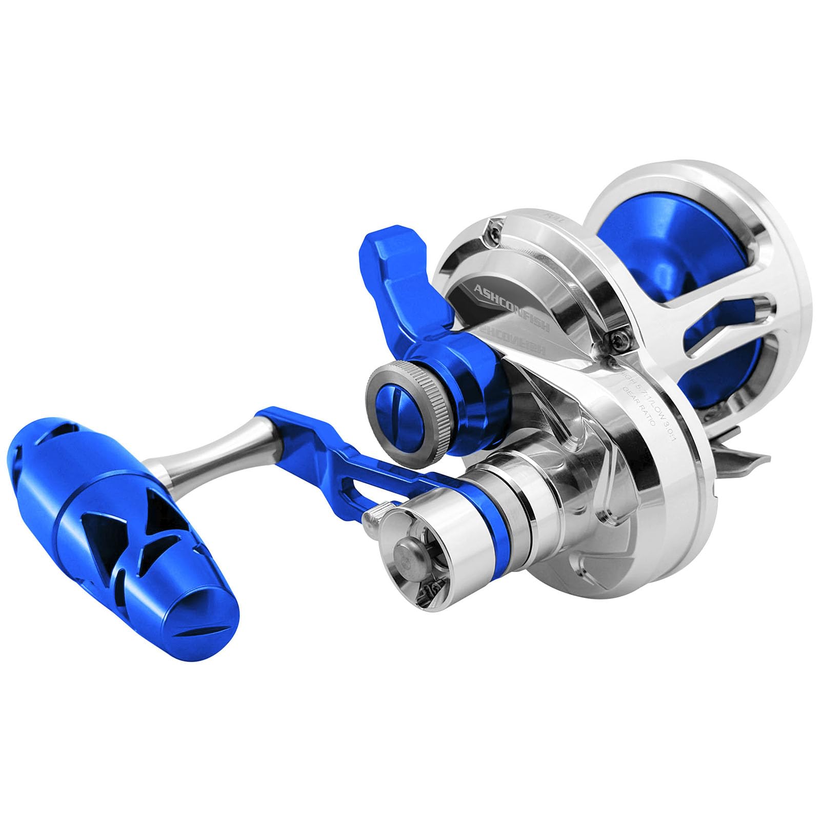 

ASHCONFISH Jigging Metal CNC Suitable for Various Fishing Maximum Drag Force Various Model Number Double-Axis Reel, Finish, Scenes, Wear-Resistant,