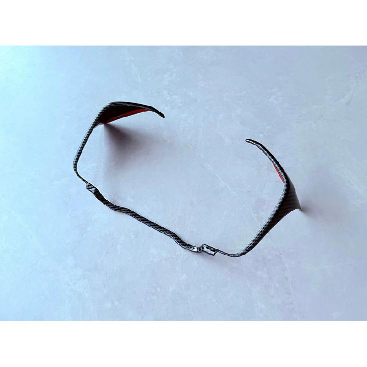 For Subaru Forester 2025 2026 Car Accessories Left Hand Drive Carbon fiber style Interior trument Panel Around Trim