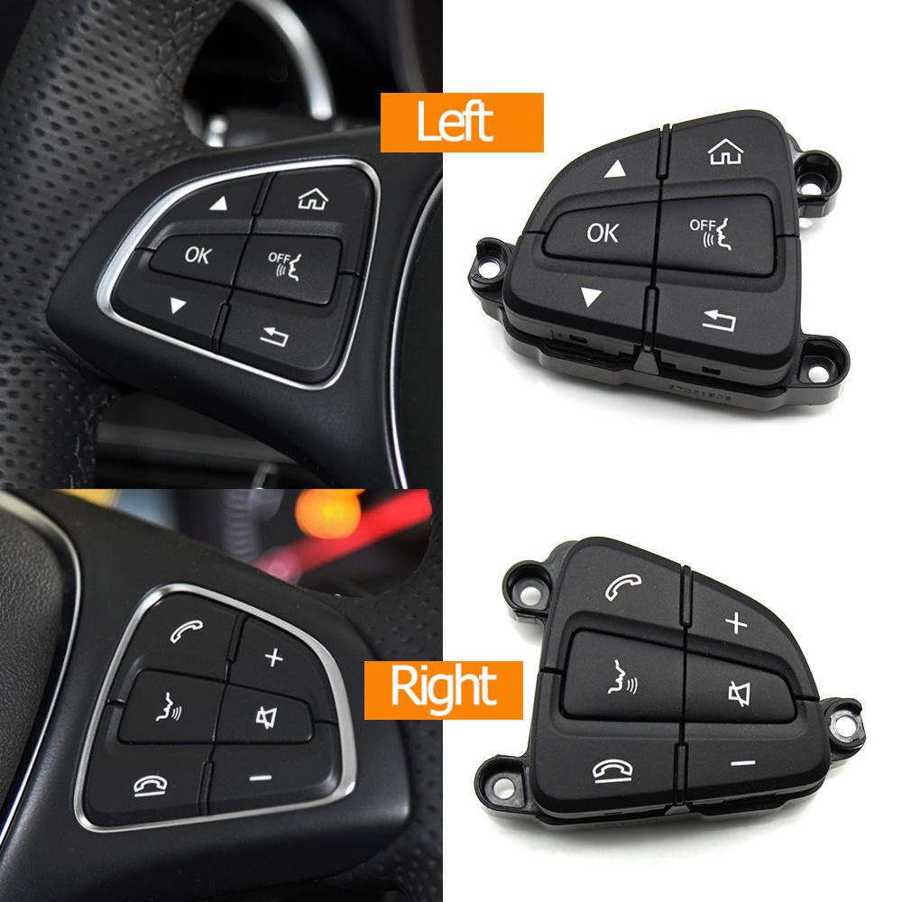 Car Steering Wheel Control Switch Button Repair Kit For Mercedes BENZ C GLC Class W205 W253 C200 C300 GLC200 GLC260 GLC300 4YHD