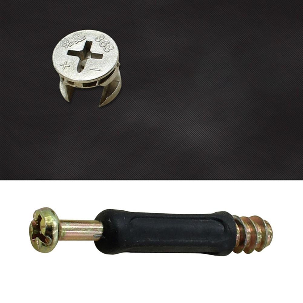 25 Set Three-In-One Connector 80mm Cam Locks Bolts