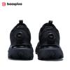 Baasploa men's hiking shoes, rotary buckle outdoor sports shoes, men's comfortable soft-soled casual walking shoes, anti-slip warm shoes