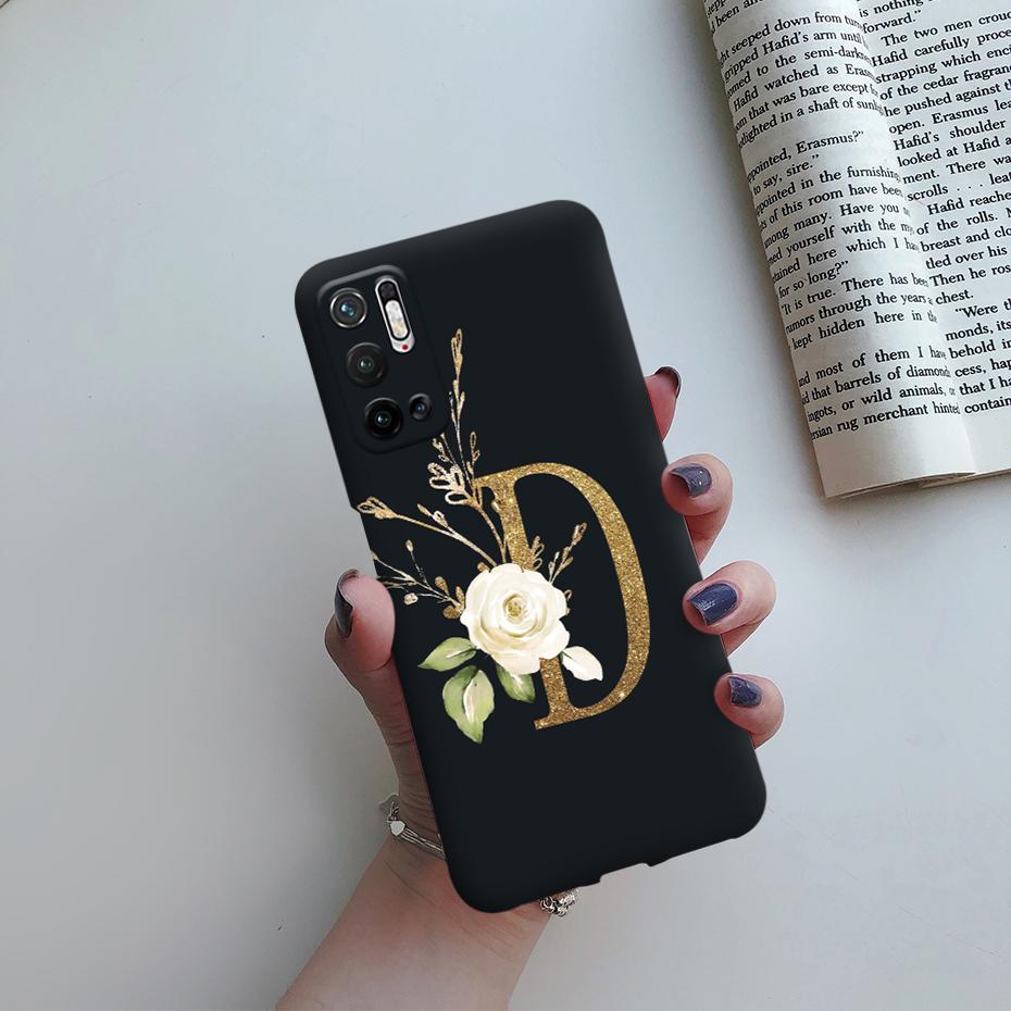 For Xiaomi Poco M3 Pro 5G Case for Poco M3 Pro 5G Cover Cute Letters Soft Silicone Phone Case for Xiaomi Poco M3 PocoM3 M 3 Pro