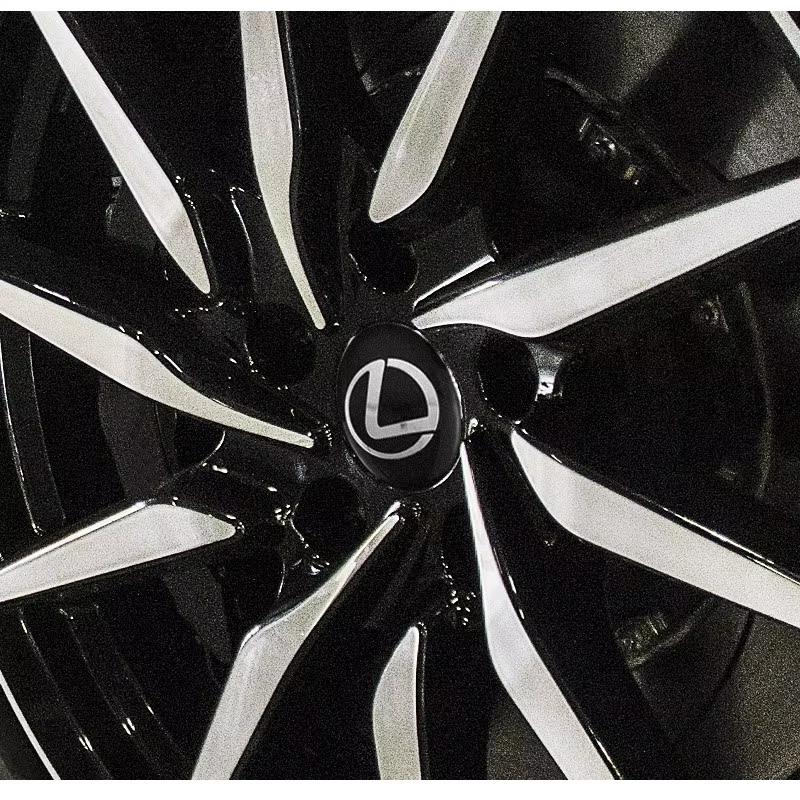 For Lexus 4PCS 56mm Car Styling Wheel Center Hub Caps Rim Cover Badge Emblem Sticker RX350 IS250 CT200h ES250 ES300h NX300h