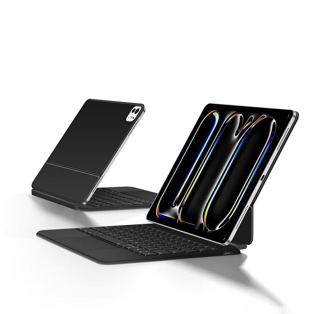 iPad Tablet Bluetooth Touch Keyboard: Compatible with 6-row Magic Keyboard for iPad Air7/6, Pro13, Second Generation