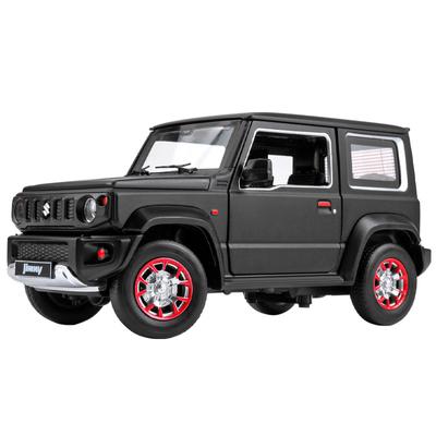 Suzuki Jimny, Automodell aus Metalllegierung im Maßstab 1:18, Spielzeug-Geländewagen aus Druckguss, Automodell, Geschenke mit Ton und Licht