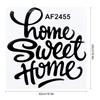 Household English Words Wall Sticker DIY Self Adhesive Wallpaper Sticker for Bedroom Decoration