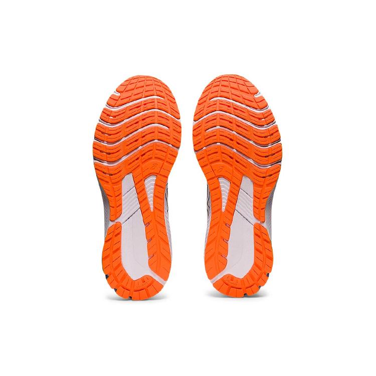 new Asics GT 1000 11 White Blue Harmony Orange