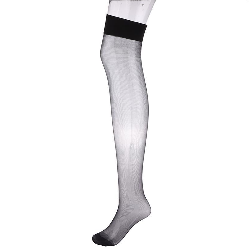 1Pair Ultra Thin Nylon Long Socks Stockings Transparent Thigh High Stockings Women Girls Knee High Socks